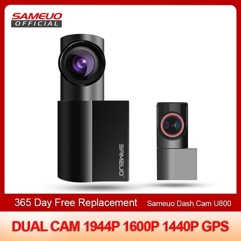 Smart Car dvr Dashcam 1440P WiFi GPS Dash cam front and rear video recorder Hidde FHD 1080P camera for cars night vision reverse