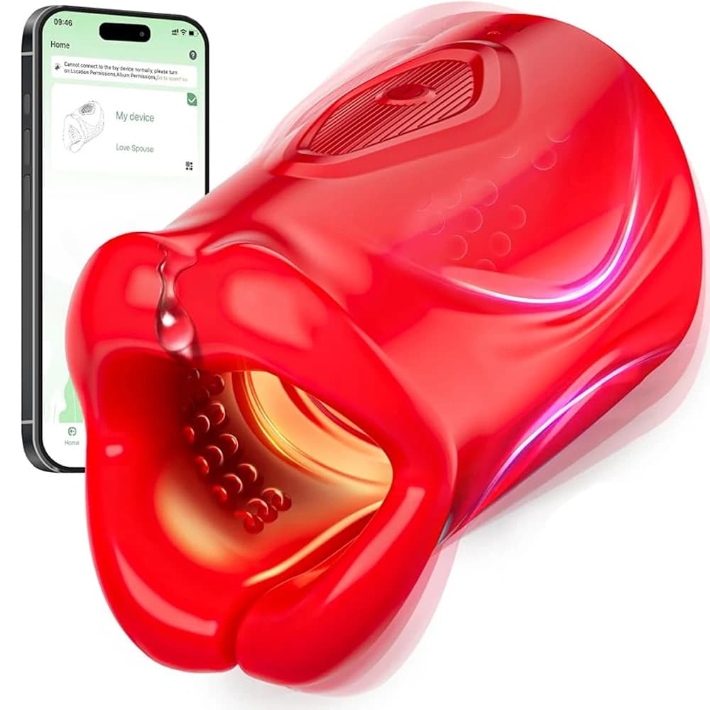 Giocattoli sessuali maschili per uomini Giocattoli per adulti Masturbatore maschile con 9 modalità di vibrazione Potente dispositivo vibrante per l'addestramento del pene, giocattolo del sesso maschile