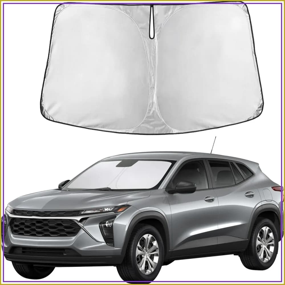 2024-2026 Chevrolet Trax Windshield Sun Shade, Blocks UV & Heat, Car Sun Visor