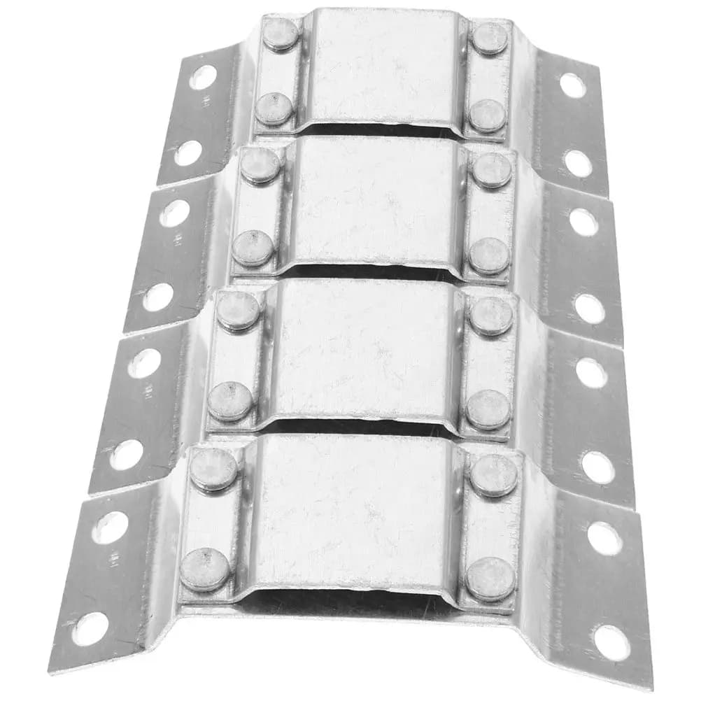 Front Lamp Support for Aluminum Alloy, 4 Pieces, Resistant, for Mine and Construction Helmets, for Safety at Work