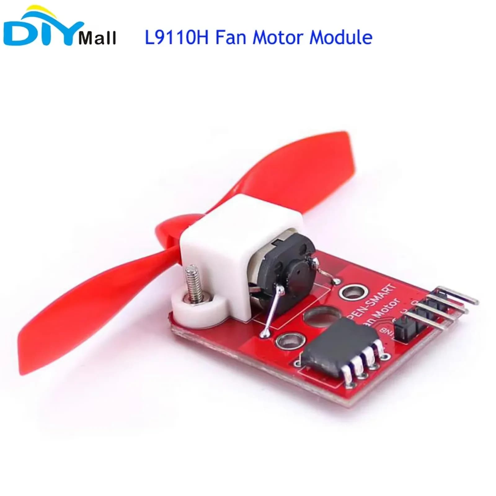 OPEN-SMART 5V 3.3V L9110H Fan Motor Module with Integrated Tantalium Condenser for DIY, Elica and Robot Arduino Projects