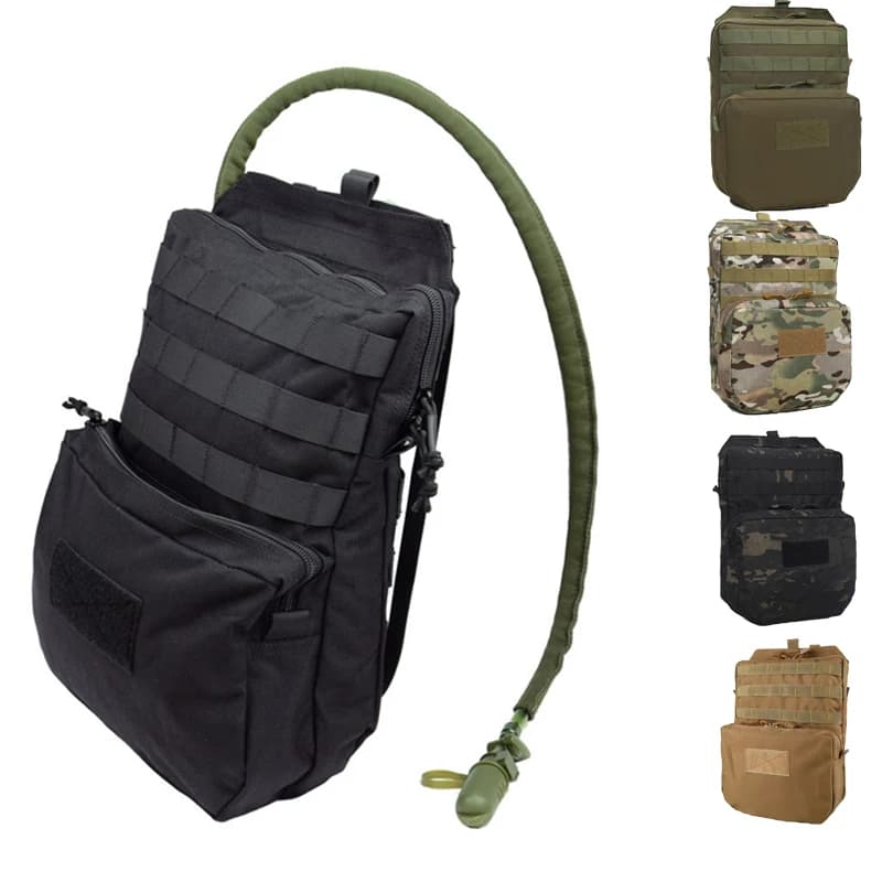 Tactical Backpack Hydration Pack Airsoft Gear 3L Nylon Bags Molle Edc Bag for JPC SPC Hunting Vest Accessories Water Bladder