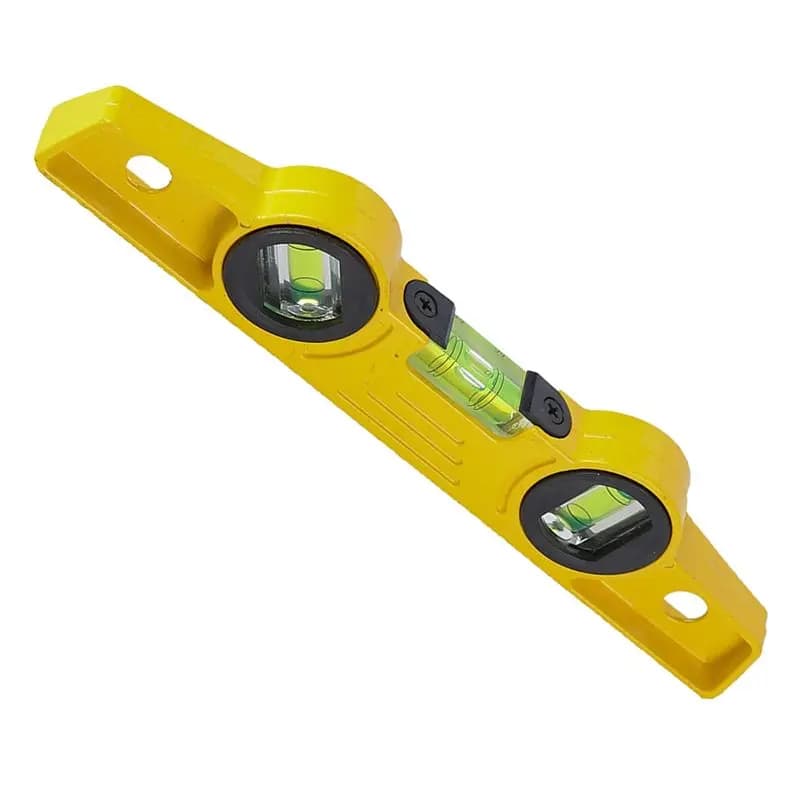 AT05-Portable Magnetic Spirit Level 3 Bubble High Precision Aluminum Alloy Construction Tools Measurement Bubble Level Gauge