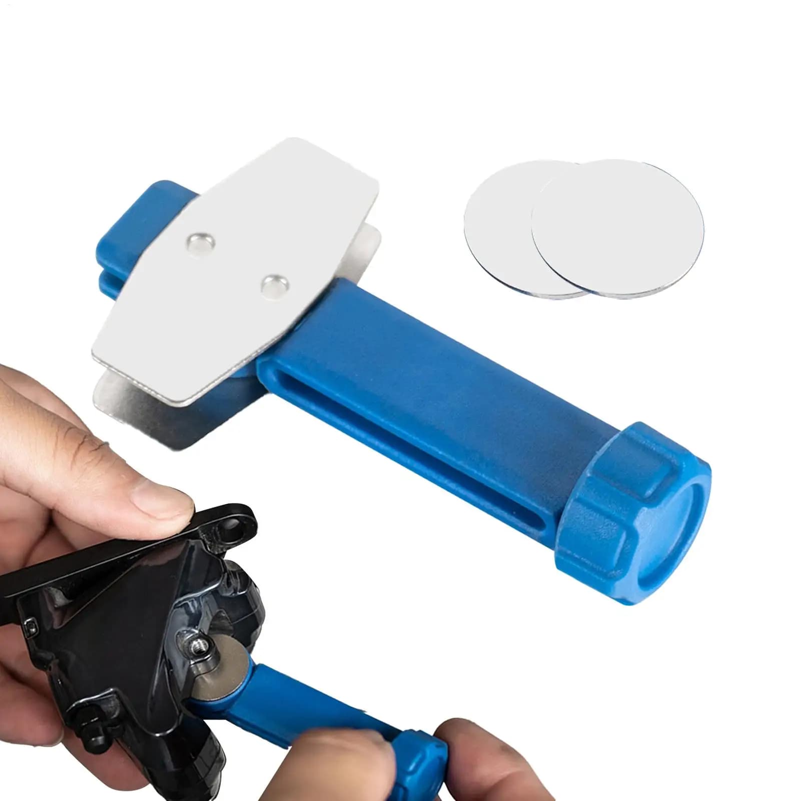 Durevole acciaio per bicicletta strumento spalmatore pastiglie freno ruotabile a 360 gradi bici disco olio pistone reset estensione pistone clipper freno idraulico
