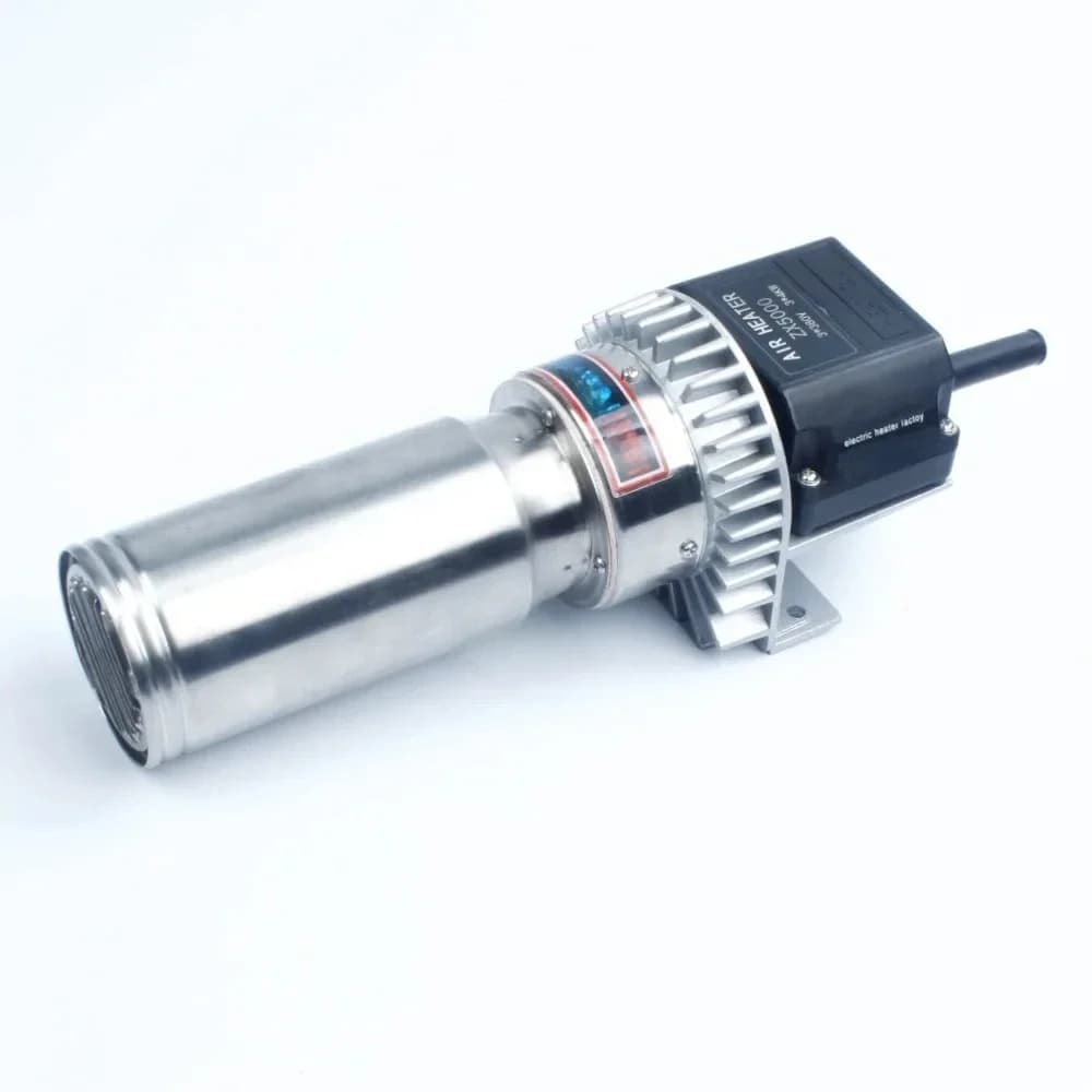Attrezzatura per processo termico 4000-9000 Watt Ventilatore per riscaldatore ad aria calda industriale con pistola termica regolabile a temperatura resistente