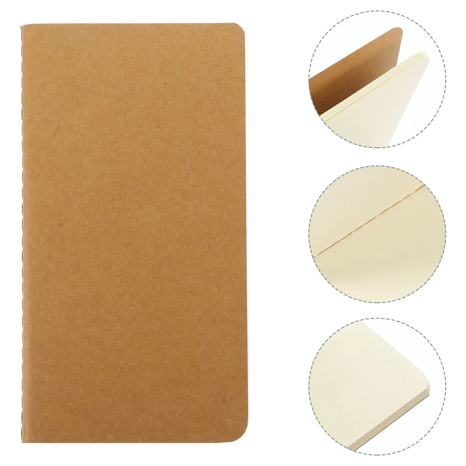 5 quaderni bianchi per appunti, taccuini portatili da viaggio, agenda creativa, quaderno per scrittura quotidiana, per scuola, ufficio e altro