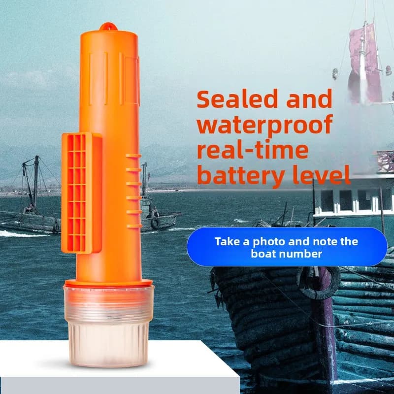 Net Positioning Instrument Fishing Net AIS Position Marker Small Collision Avoidance Flying Through Sea Positioning Instrument