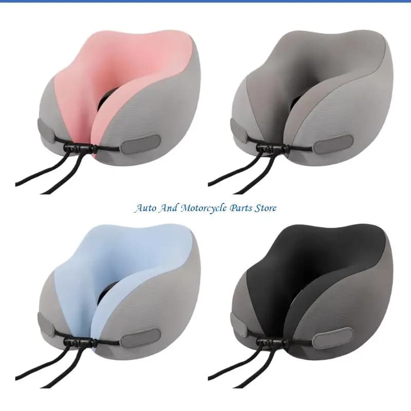 P9FD Cuscino supporto per cuscino supporto per collo a forma U multifunzionale per comodo viaggio in ufficio e per