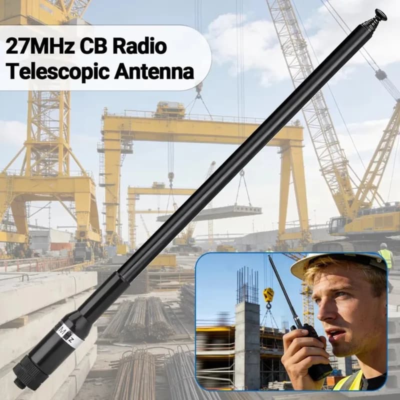 FULL-For BAJETON BJ-9000 BJ-7800 BJ-8300 Radtel RT-950Pro Walkie Talkies Compatible 27Mhz SMA-Female Handheld Telescopic CB Ante