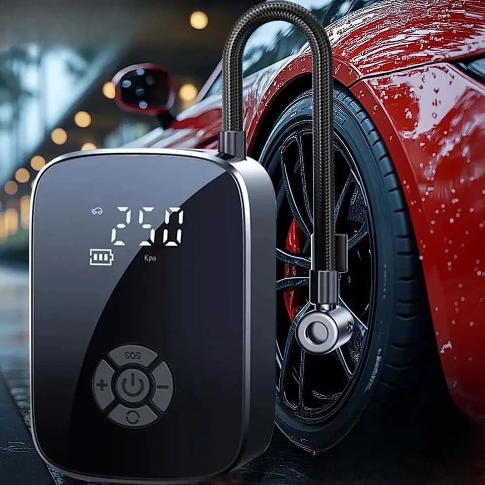 Pompa di gonfiaggio elettrica dei pneumatici del compressore d'aria della pompa di aria dell'automobile senza fili per le palle gonfiabili dell'automobile della barca della bicicletta del motociclo