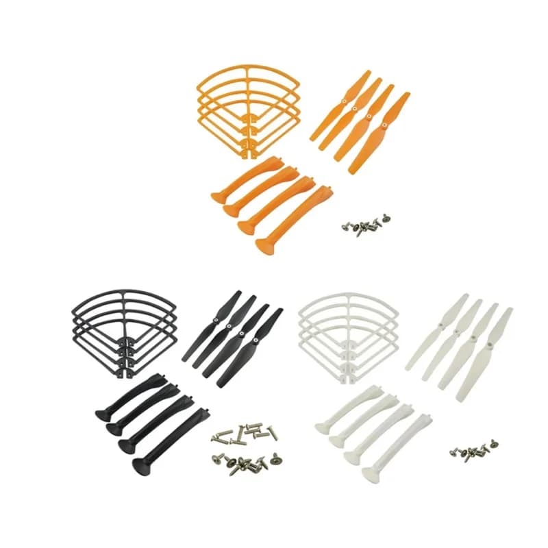 Syma X8C X8G X8HW Elica Ladning Gear Protective Cover Protective Covers Update Frame Ring Tripod for RC Quadcopter blades