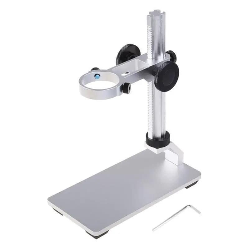 Supporto per microscopio ABKO-Y3NB, design portatile in lega di alluminio per un posizionamento preciso