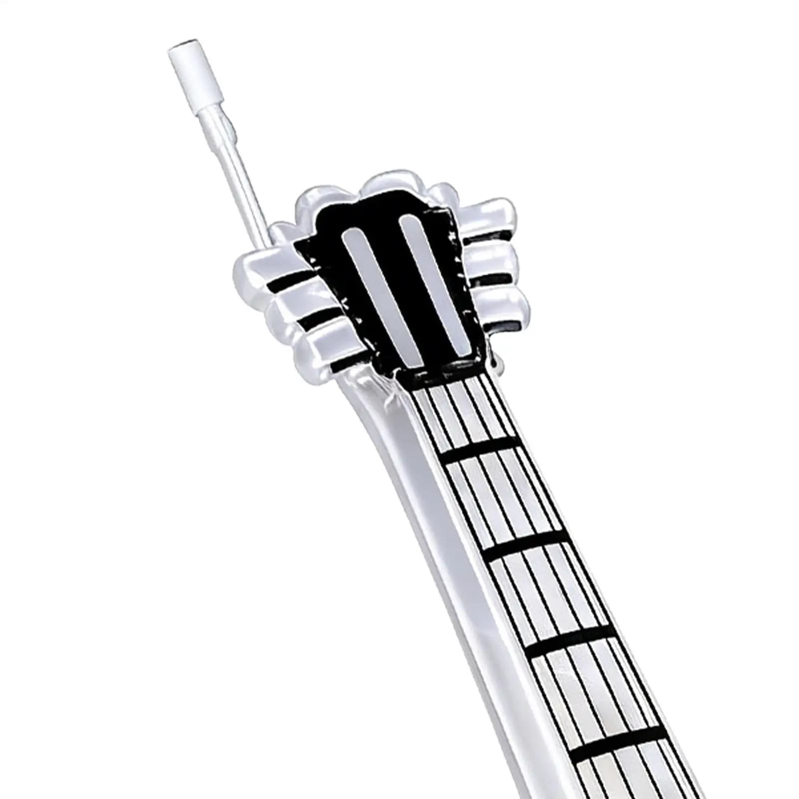 Decanter per Vino 2500ml a Forma di Chitarra Divertente con Cannuccia e Cinghia, Contenitore per Whisky, Bourbon, Vino, Acqua, per Casa
