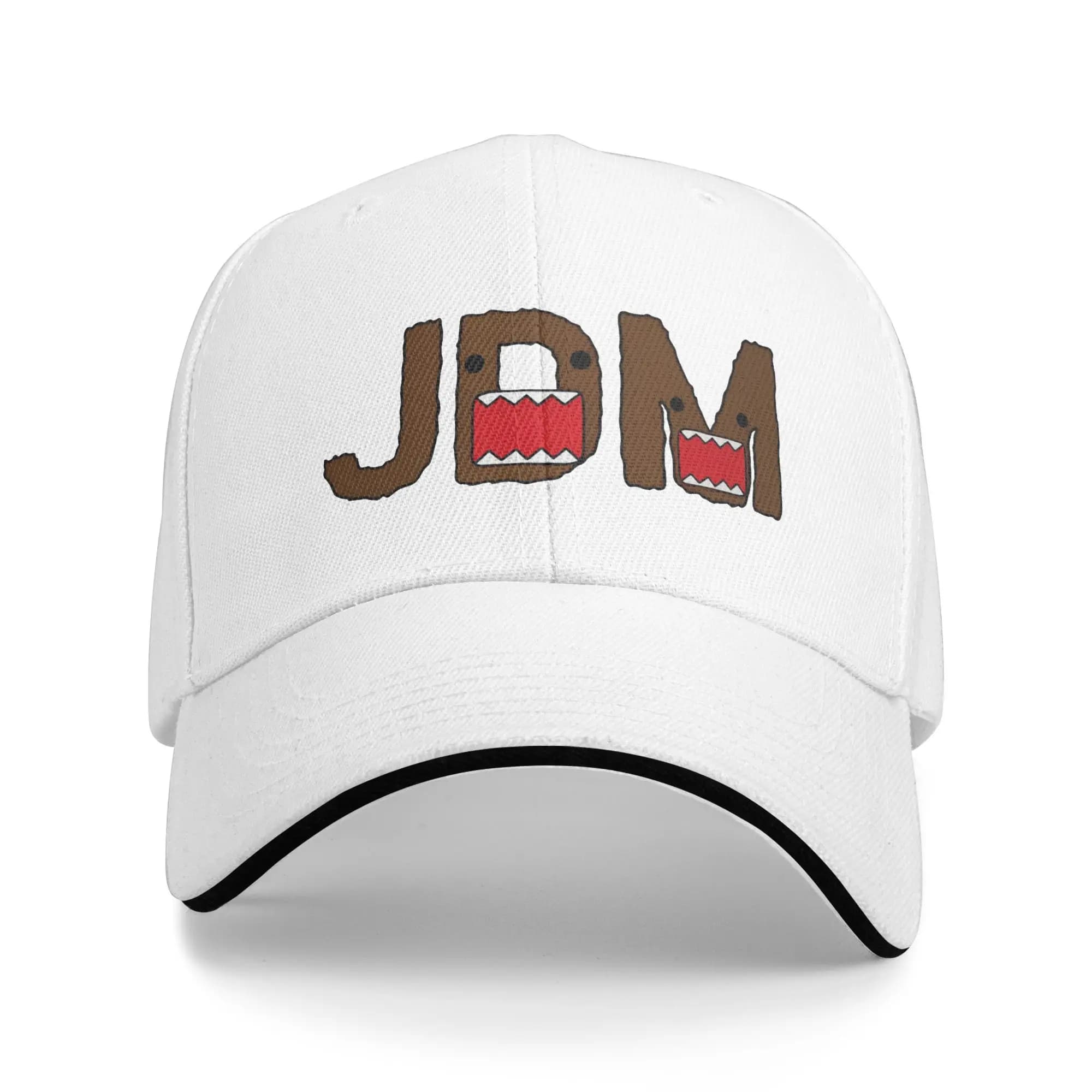 Cappellini da Baseball JDM Domo Kun con Faccia di Bambola, Classici, Lavati, Divertenti, per Uomo e Donna, Ideali per Allenamenti e Regalo