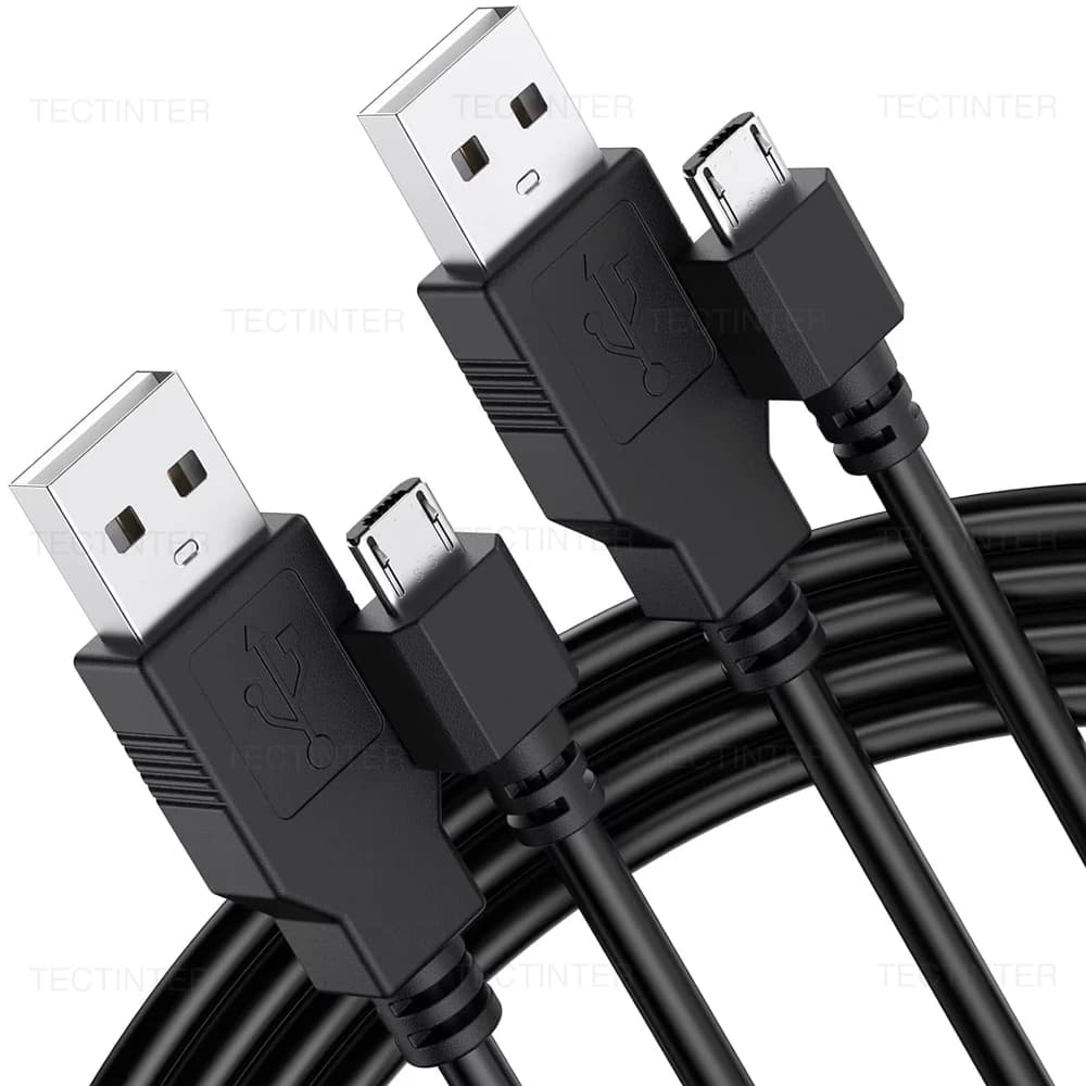 Cavo Micro USB 2A per Ricarica Rapida, Cavo Dati per Telefoni Samsung, Accessori per Controller Xbox One/PS4, Cavo di Alimentazione