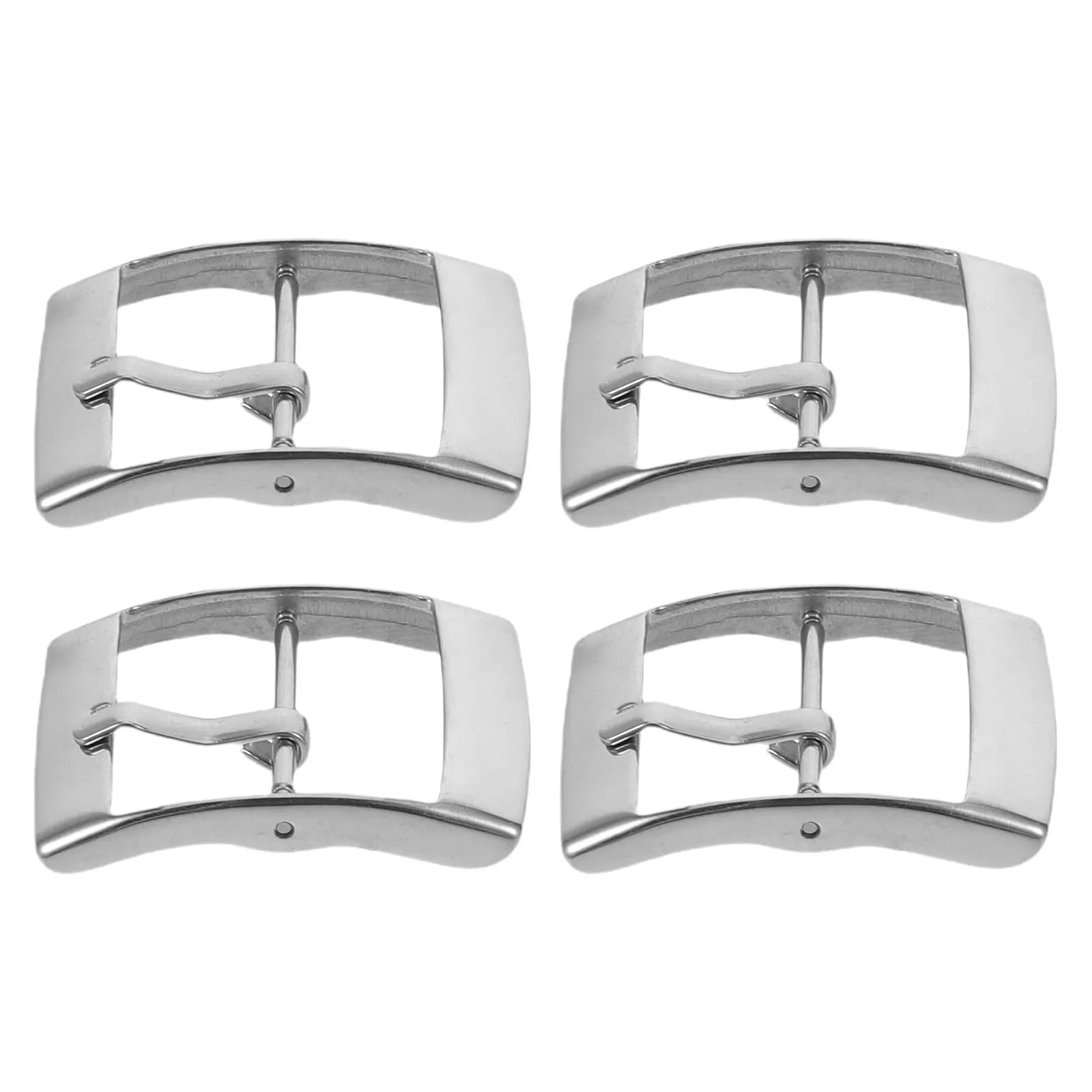 4 spare parts for stainless steel watch buckle, universally adaptable, fast installation, corrosion resistant, elegant and modern