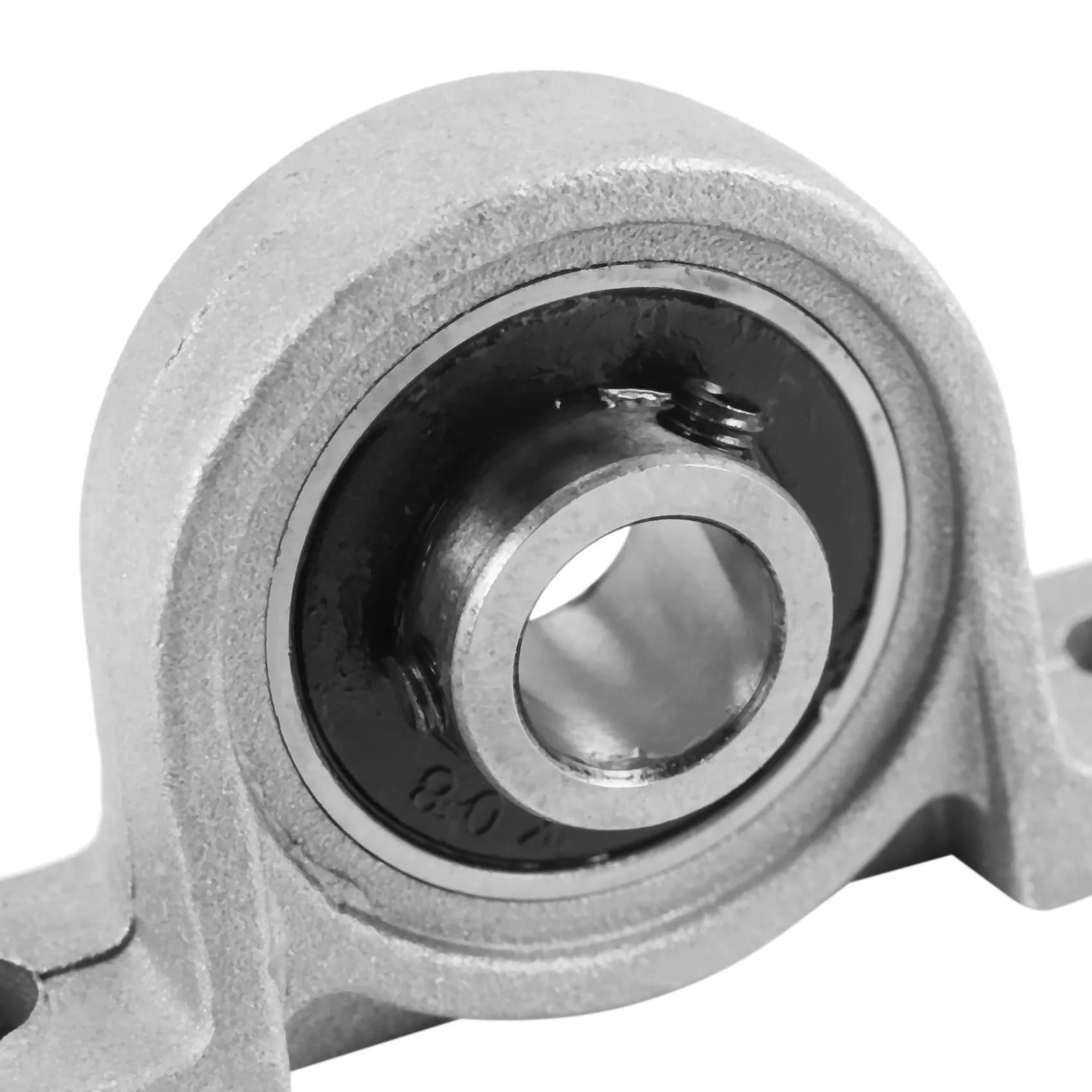 75STO-16 pezzi KP08 cuscinetto a sfere montato su blocchetto di cuscino (diametro foro 8 mm) cuscinetto del blocchetto di cuscino in lega di zinco