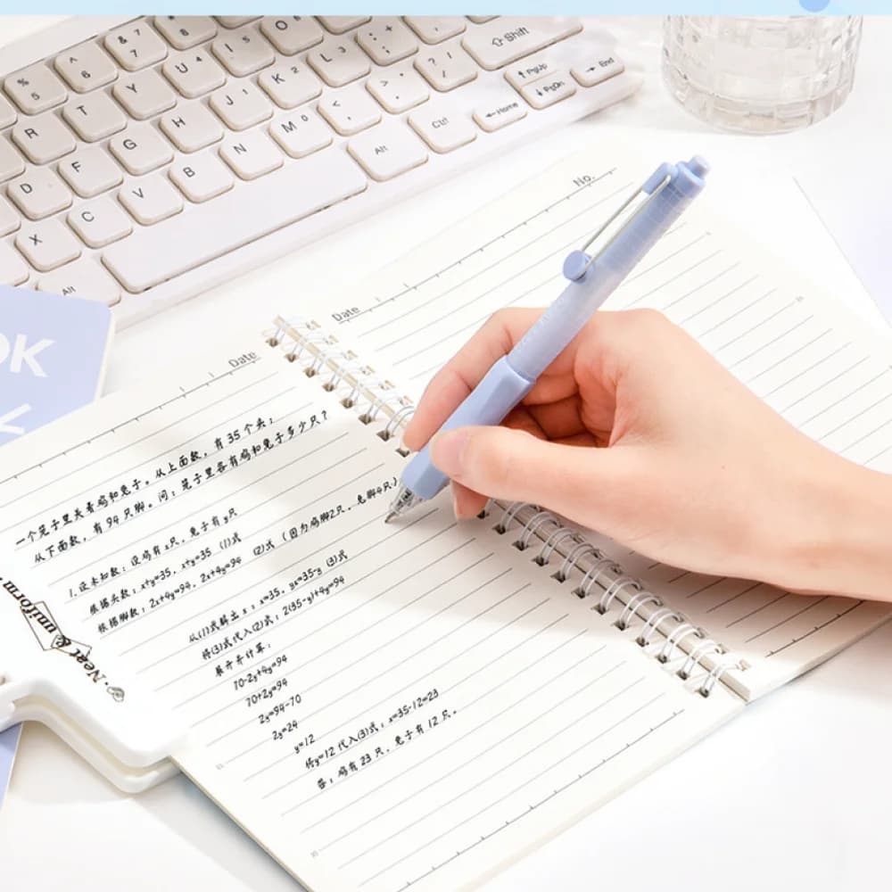Cute Cartoon B5 Spiral Diary For Kabaxiong Stationery Thick Ruled Paper Journal Students Study Office Writing Pad Book
