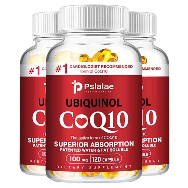 CoQ10 100 mg Capsules - Provide energy, support joint health, promote cardiovascular health and maintain heart health