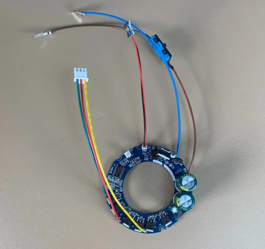 1 pz asciugacapelli ad alta velocità PCBA motore brushless driver ioni negativi 110000 rpm circuito
