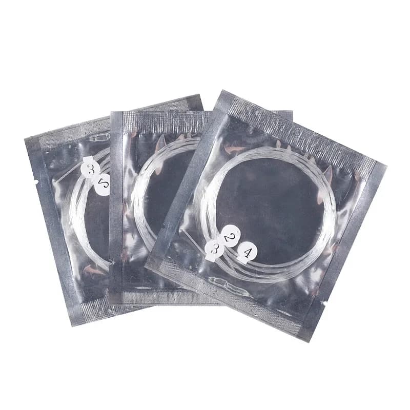 Ukulele corde in carbonio traslucido adatte per 21 / 23 / 26in Ukulele Soprano Concert e Tenor accessori per chitarra hawaiana