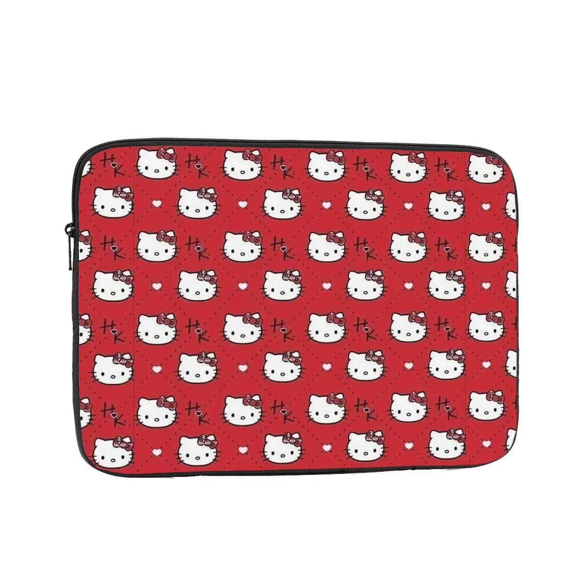 Custodia per notebook per laptop Custodia rossa per tablet Hellos Kittys Custodia antiurto per simpatico cartone animato 12 "13" 15 "17".