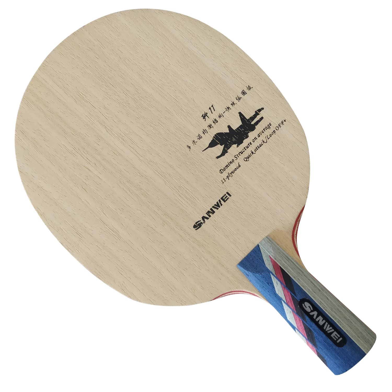 Racchetta da Ping Pong Sanwei J-11 J11 J 11 per Racchette da Tennis da Tavolo