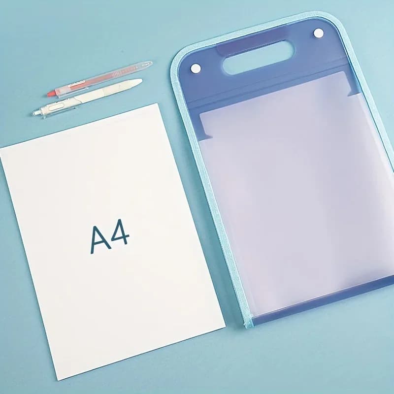 Cartella di file espandibile, 13 cartelle tascabili per documenti, organizer di carta portatile per forniture per ufficio scolastico, formato A4