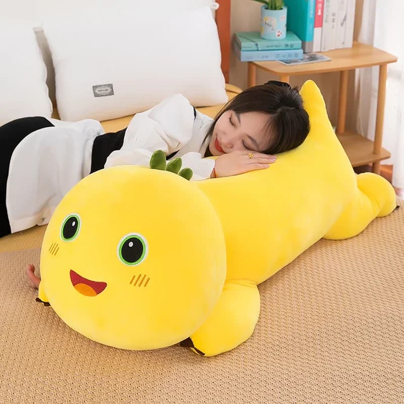 40-80 cm Kawaii Latte Drago Bambola Peluche Cuscino Nailong Bambola di pezza Cartoon Anime Accompagnare Sonno Giocattolo Regalo di compleanno per bambini