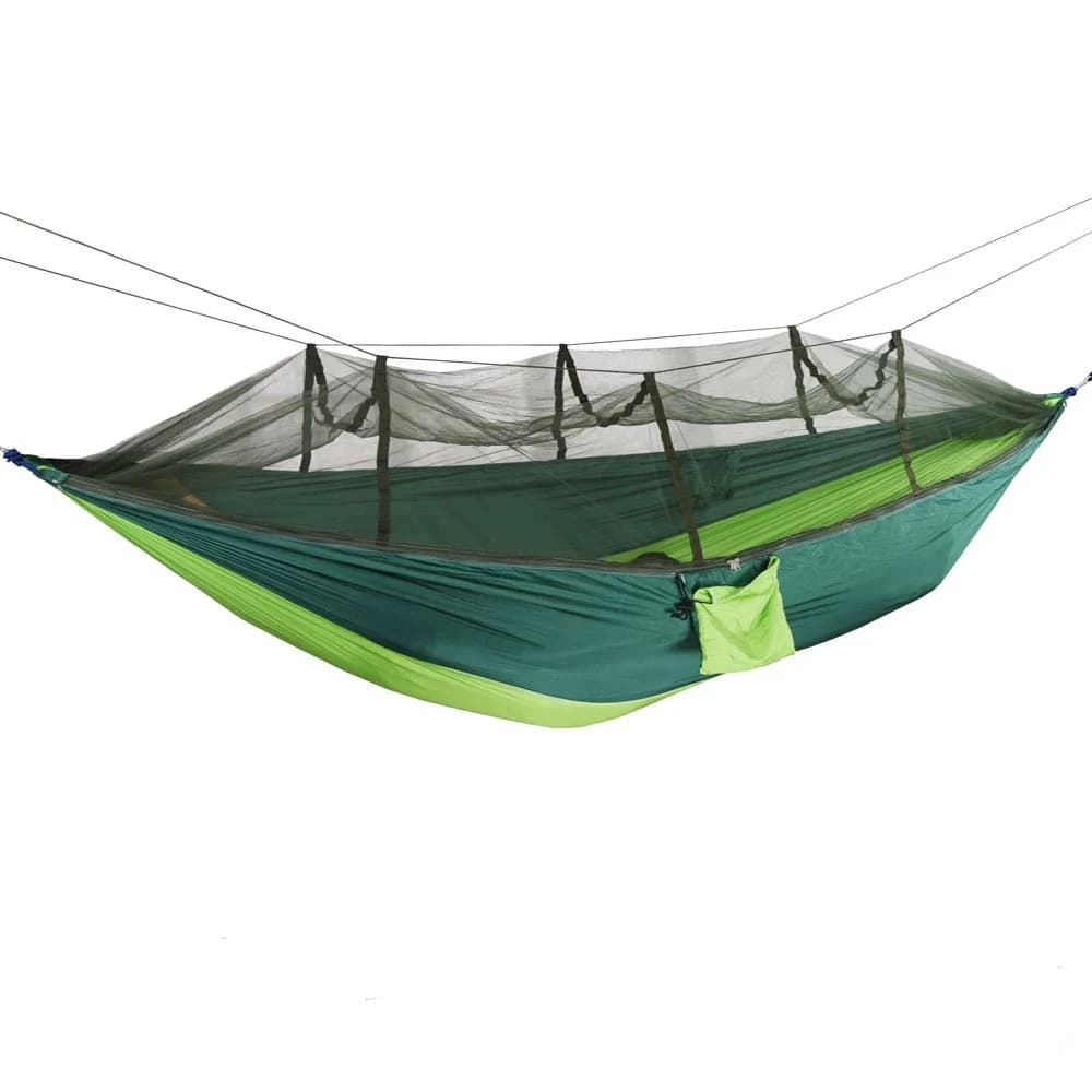 Portable Camping Hammock with Mosquito net, Modern Furniture for Exterior, Travel and Hiking Equipment