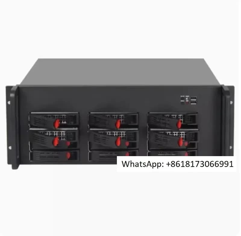 Case per server NAS a 12 alloggiamenti per archiviazione dati ultra grande, full tower per monitor TV
