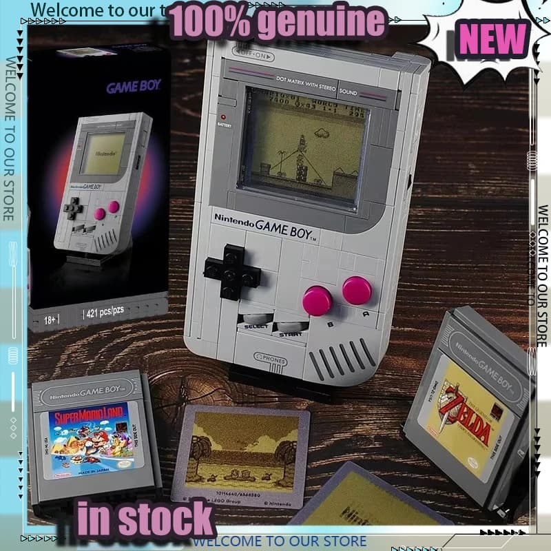 NUOVO Set di Costruzioni Game Boy 421 Pezzi 72046G, Puzzle per Ragazzi e Ragazze, Giocattolo Educativo, Regalo di Compleanno per Ragazzi