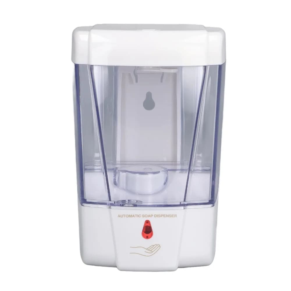 ABS Engineering Plastic Automatic Soap Dispenser Touchless Wall Mounted Liquid Soap Container 700ml Capacity White