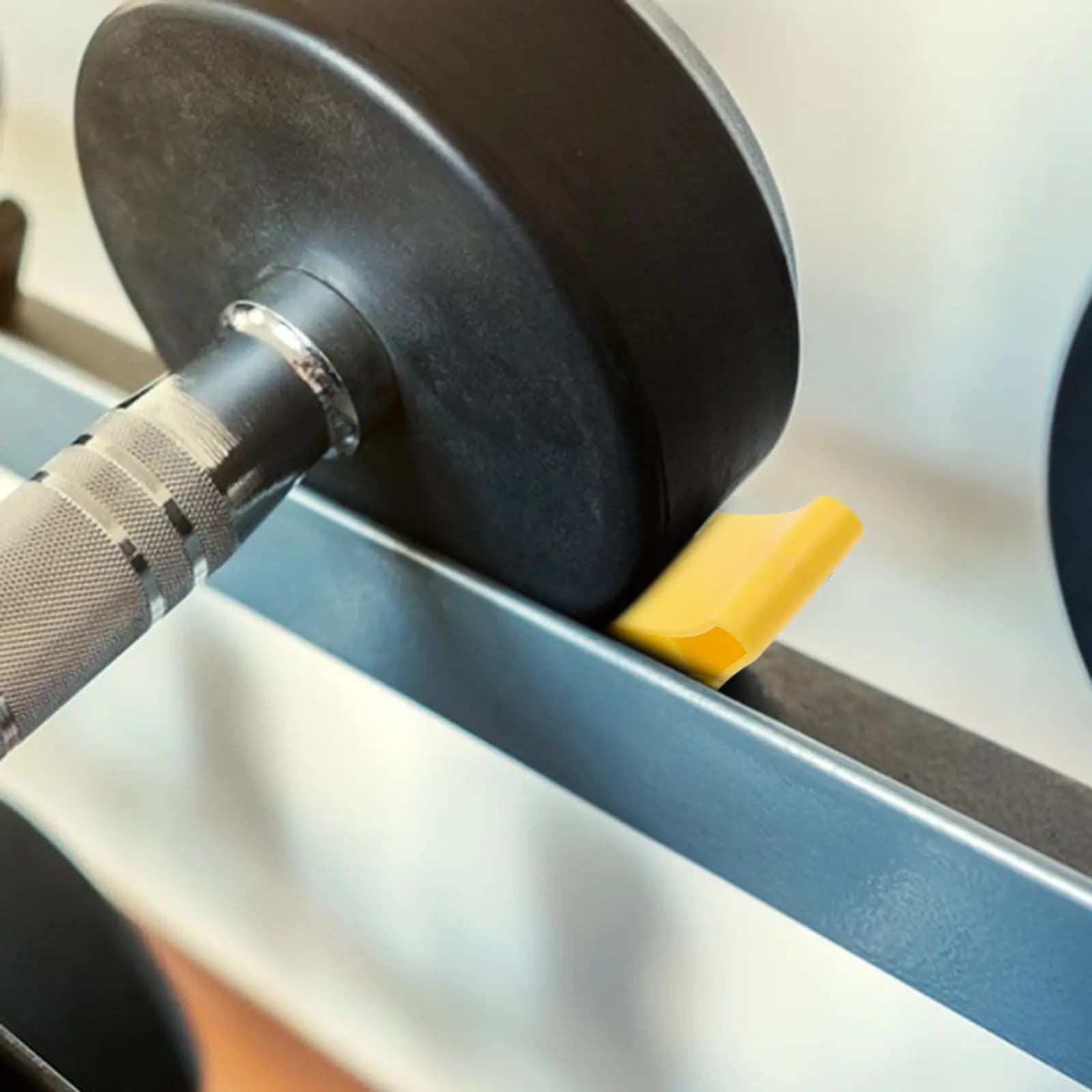 Set di 6 Supporti per Manubri in Plastica Resistente all'Usura, Robusti e Protettivi per Pavimento, Ideali per Palestra Domestica e Sala Fitness