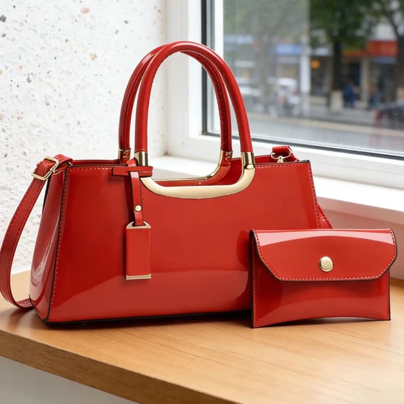 Women's Handbag Set, Light Luxury PU Material Crossbody Shoulder Bags, Adjustable Strap Multi-Color Options