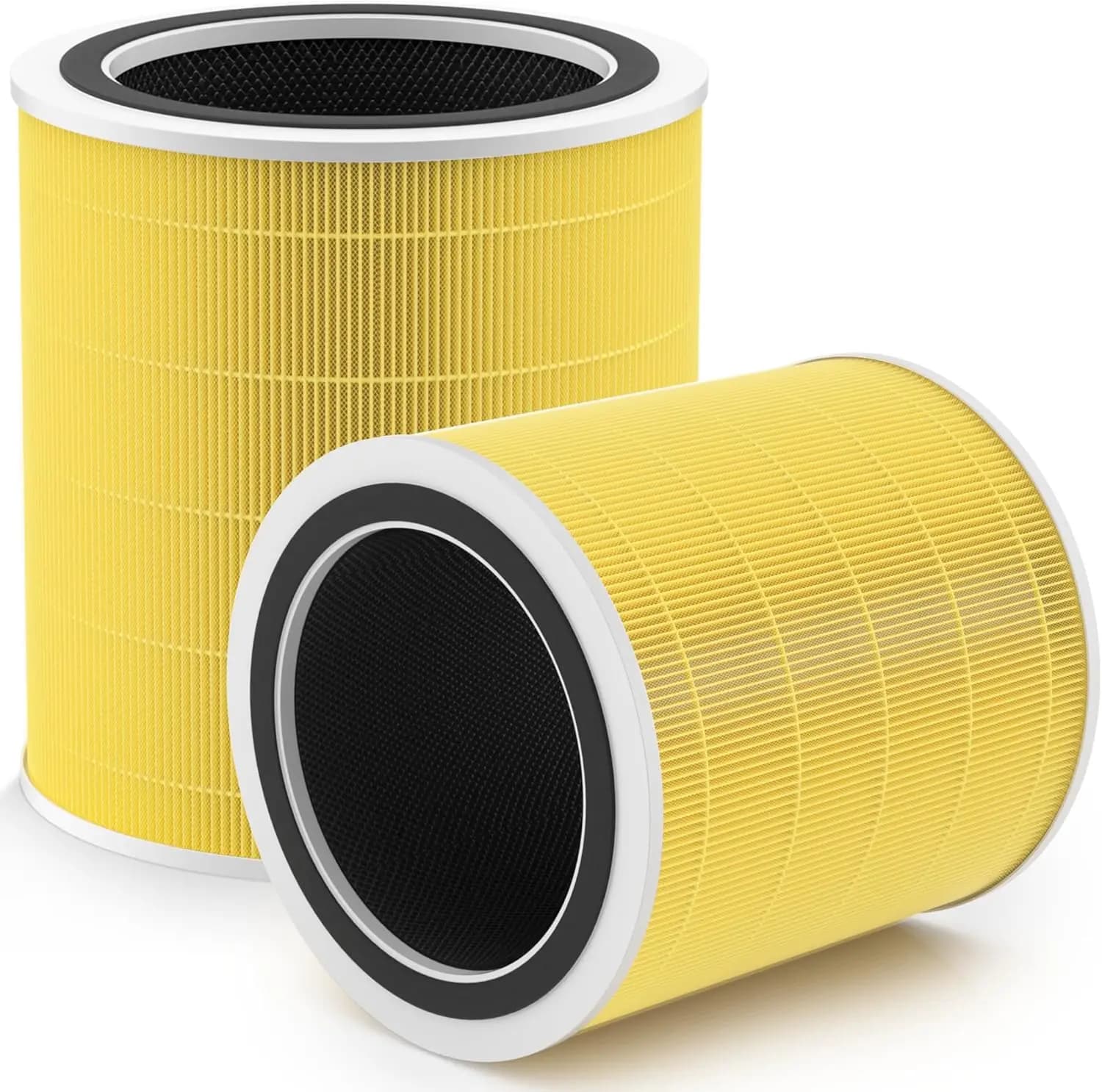 Filtro purificatore d'aria HEPA H13 3-in-1, confezione da 2 per modelli Smart WiFi, ricambio giallo
