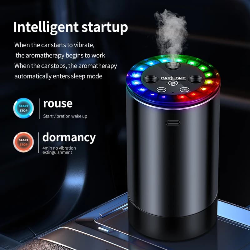 Electric Car Air Diffuser Compact Car Diffuser for Long-Term Aromatherapy Car Deodorant to Remove Odours