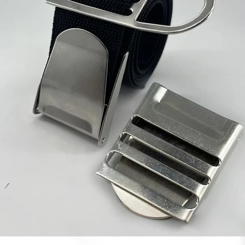 Stainless Steel Underwater Belt Buckle for Slinging, Underwater Equipment Accessories, Cargo Strap Buckle Spare
