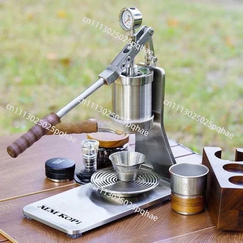 Small Semi-Automatic Italian Espresso Machine 2-Second Fast Manual Extraction Coffee Maker for Daily Home Barista Use