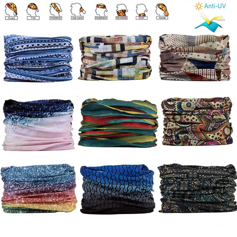 2201 Unisex Magic Scarf Climbing Hiking Sport Headwear Motorcycle Turban Hand Band Outdoor Cycling Mask - Unisex Climbing Hiking