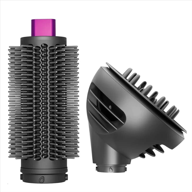 A55X-Per Dyson Airwrap HS01 HS05 HS08 Accessorio per ferro arricciacapelli Spazzola volumizzante rotonda e diffusore per riccioli d'onda