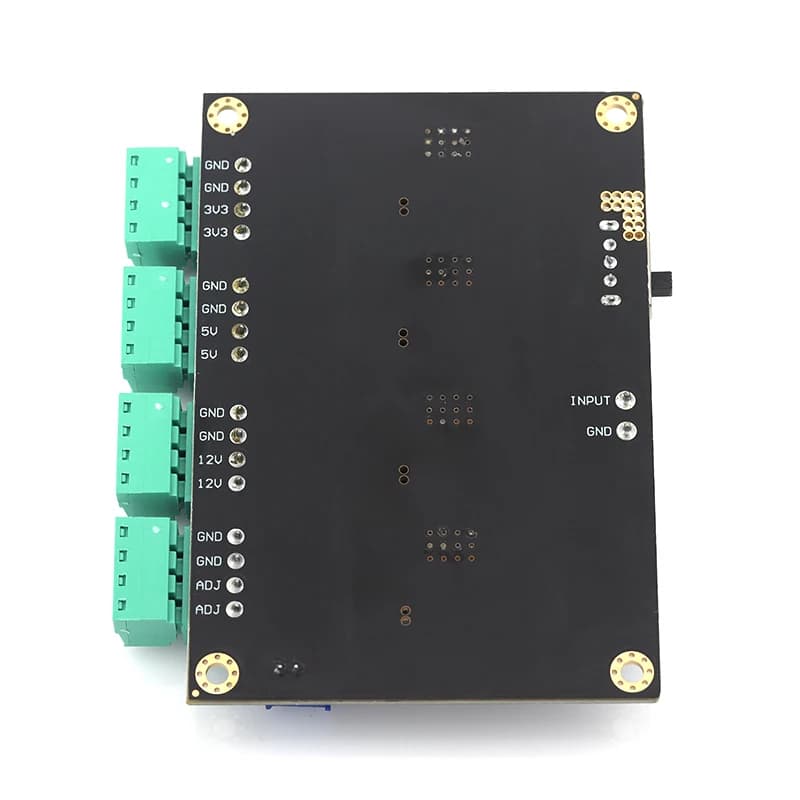 LM2596 Multi Channel Experimental Power Supply Module 3.3V/5V/12V/ADJ Adjustable Voltage Output Power Supply Module for Arduino