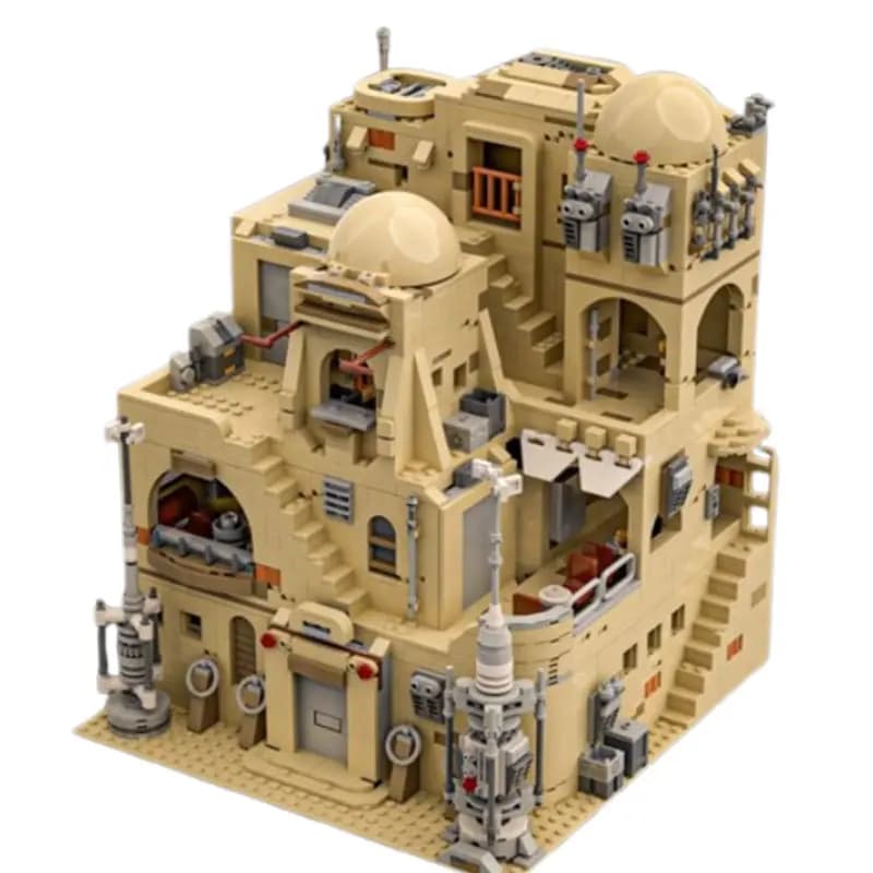 MOC Medievale Puzzle Building Taverna Giocattolo Modello Per Bambini Piccole Particelle Assemblaggio Building Block Collezione di Mattoni Giocattolo