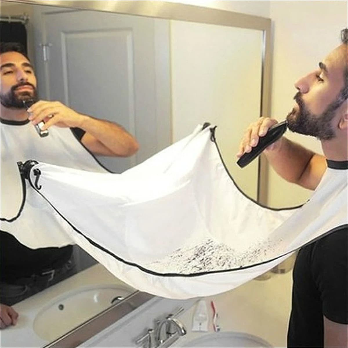 Men's beard apron, pick-up mantle, facial care bib, adult nap, facial shaving and cleaning, for hairdressers, gift