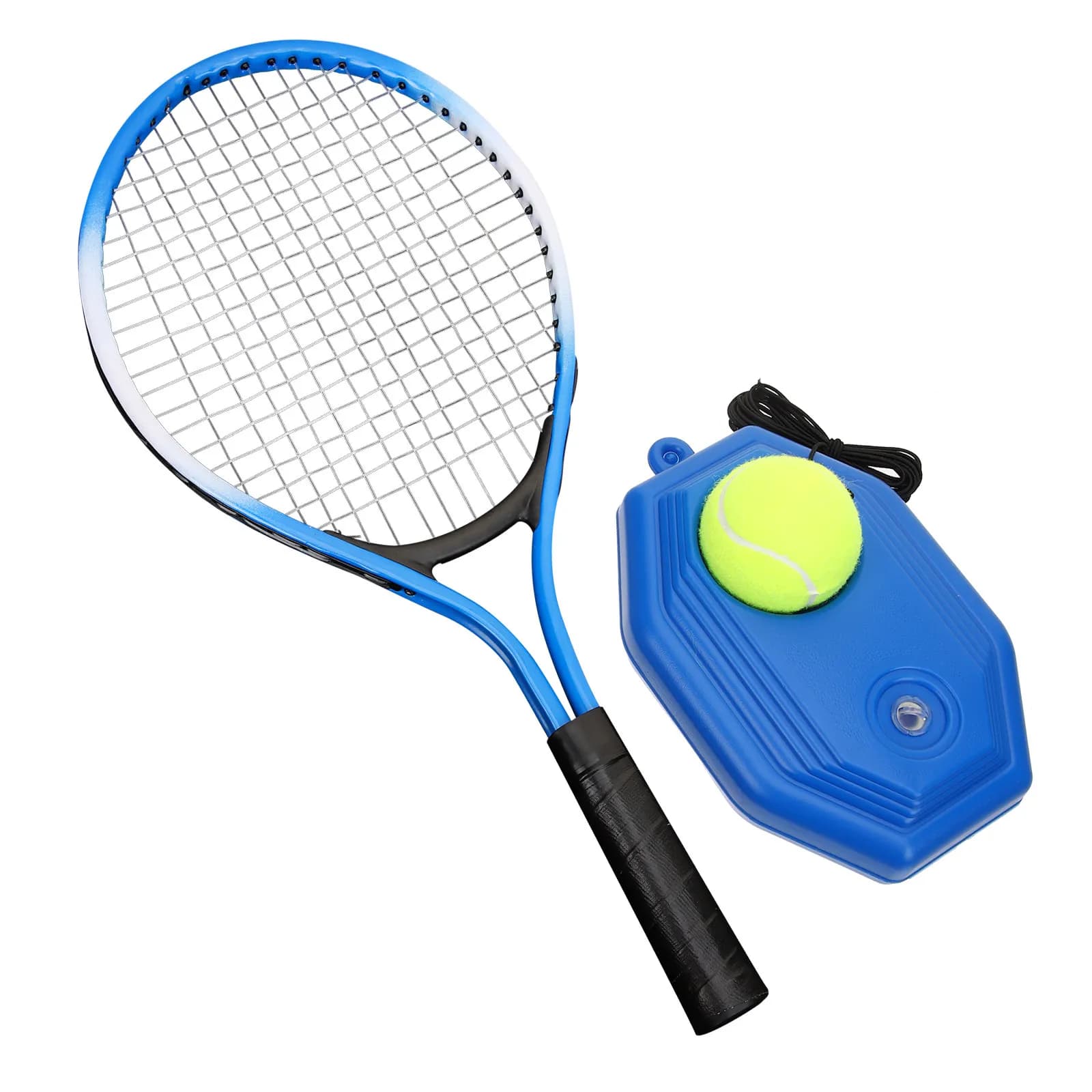 1Set Tennis Trainer Rebound Tennis Ball String Practice Equipment Kids Beginners Training Kit Training Kit Practice Equipment