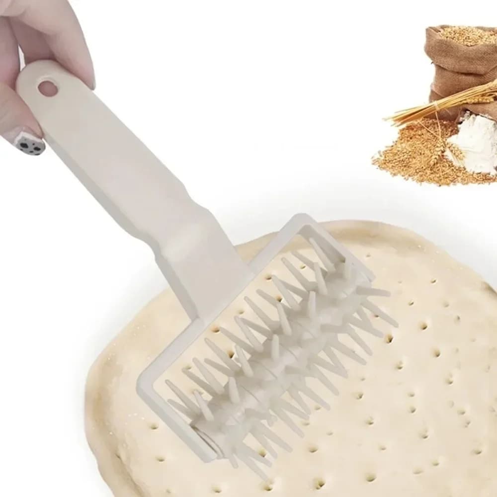 Pasta da forno Docker Plastica Impastatrice per pizza Rullo Pasticceria Pane Perforatrice Strumento per aggancio pizza BPA gratuito per crosta di pizza coerente