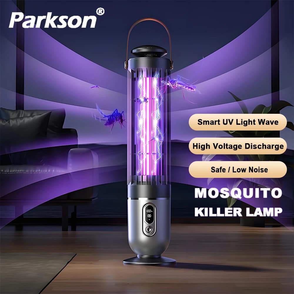 Mosquito Killers Lamp UV Lamp-Traps Type-C Night Electric Insects Zapper Lamp Mosquito Lure Light for Bedroom Outdoor Camping