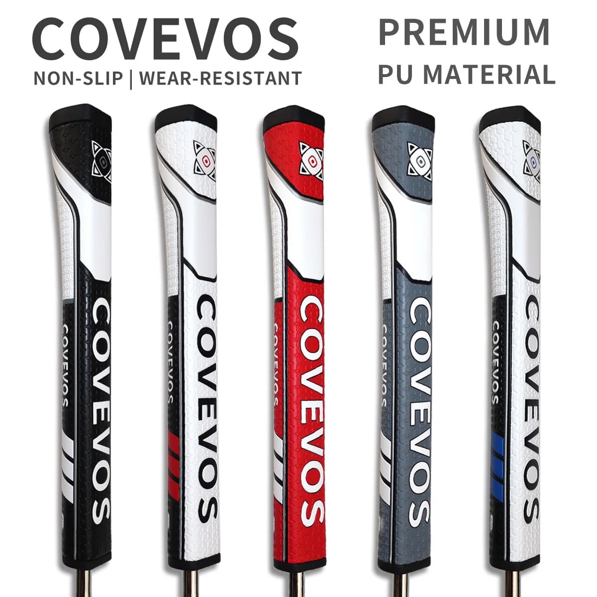 1-Piece Golf Putter Grip, Non-Slip and Comfortable, Enhancing Stability, Ball Control, and Accuracy.