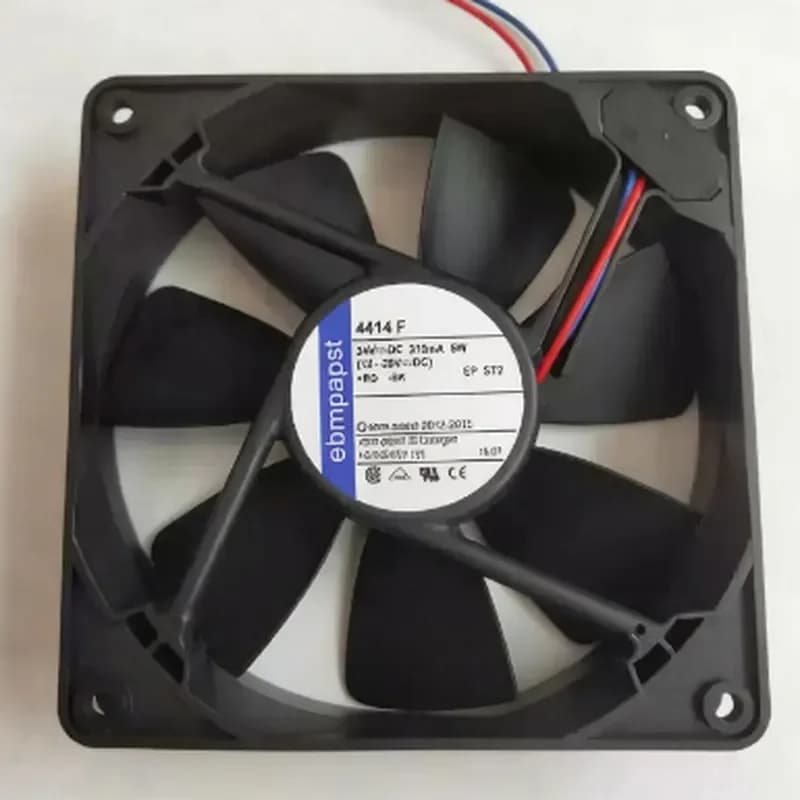 New Original Cooling Fan for PAPST 12025 TYP 4414F 24V 5W 2-Wire High-End Equipment
