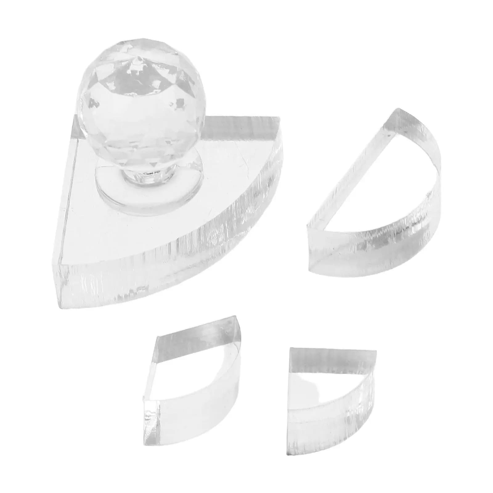 Set of 4 Instruments for Pressing Umbrellas, Round Stamps from 26mm and 59mm for Restore of Palette Shadows and Blush